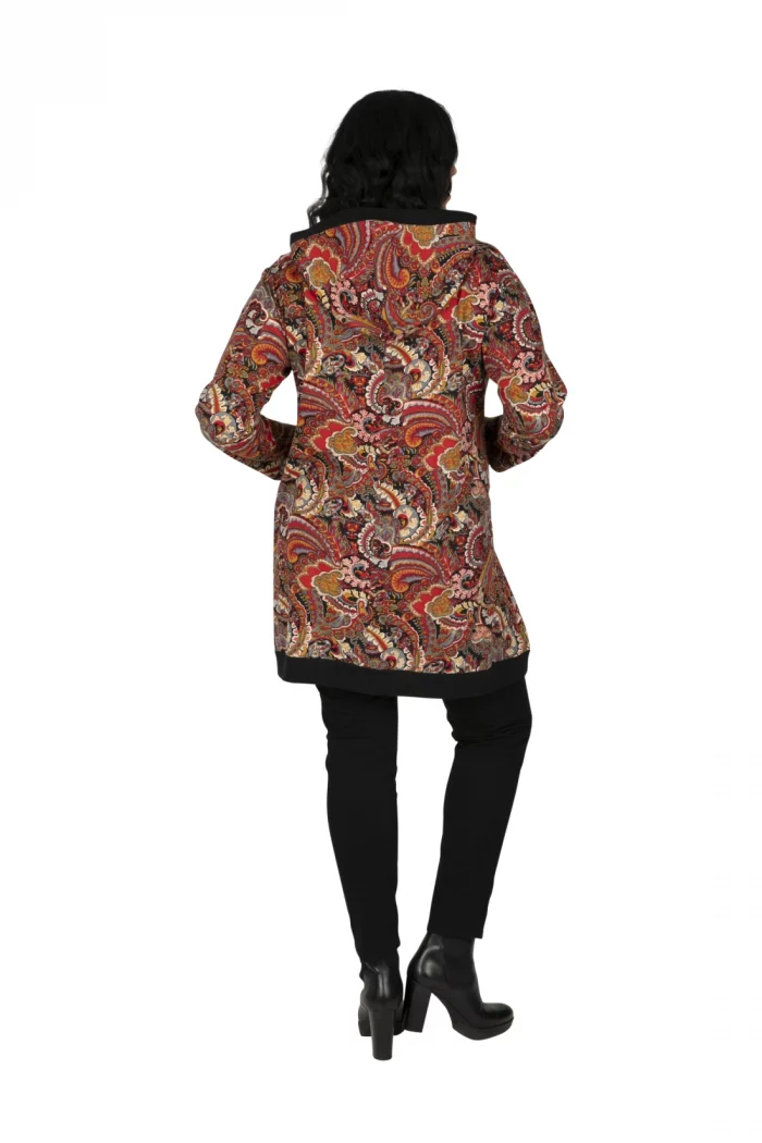 Sweat long à capuche multicolores - SWP0514G – Image 2