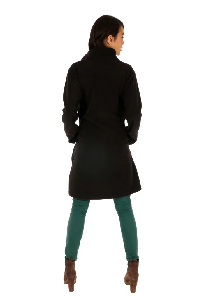 Manteau polaire zippé ethnique - VE4575J – Image 2