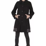 Manteau laine à boutons - VE6000